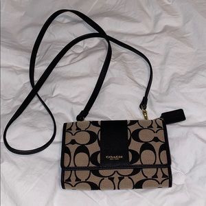 Coach clutch/shoulder purse